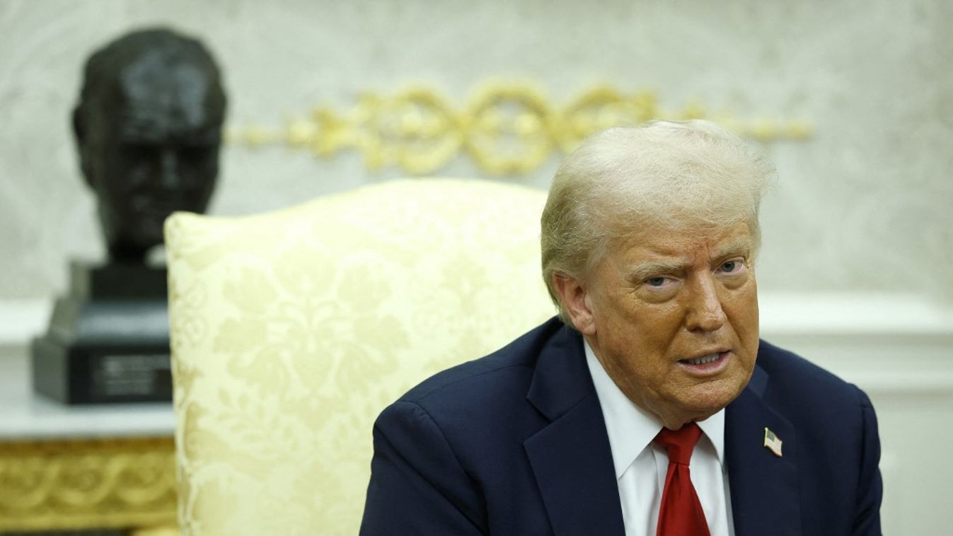 Donald Trump amerikai elnök (Fotó: AFP)
