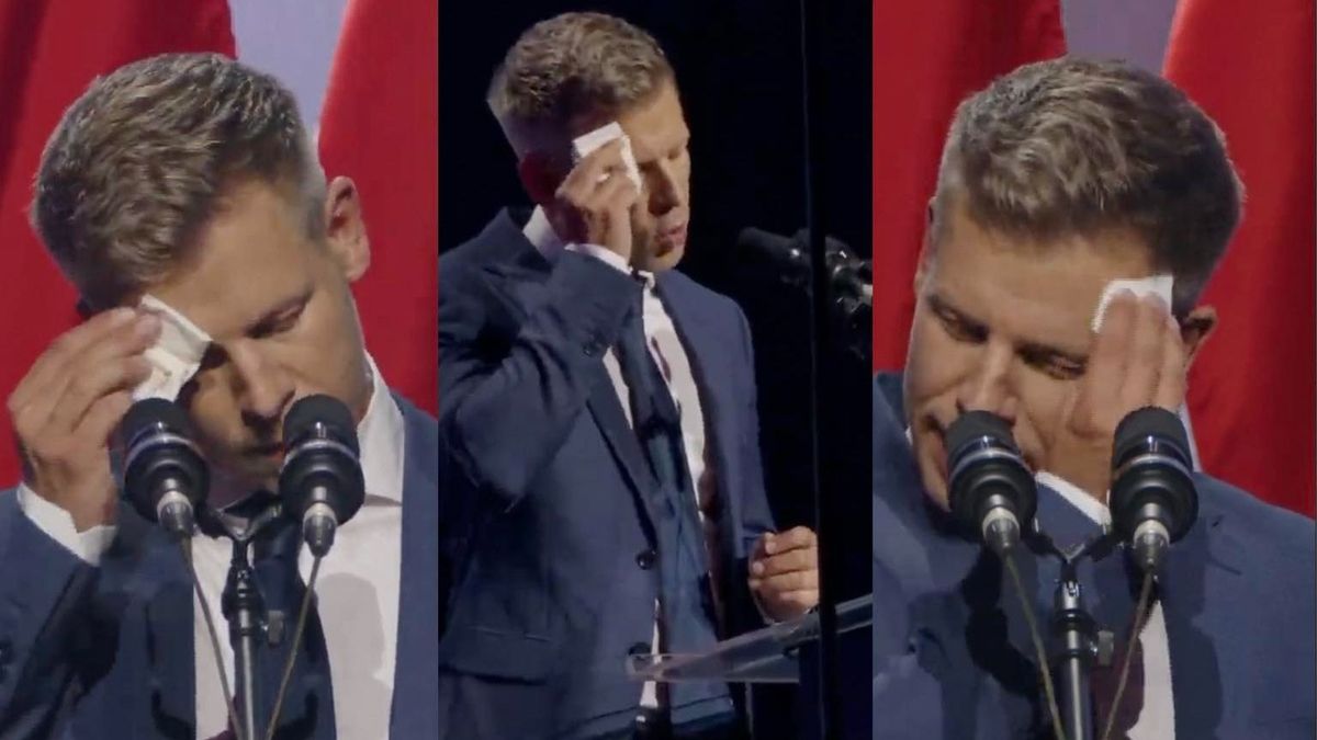 Nehéz perceket élt át Magyar Péter a színpadon, se program se jelölt a kongresszuson