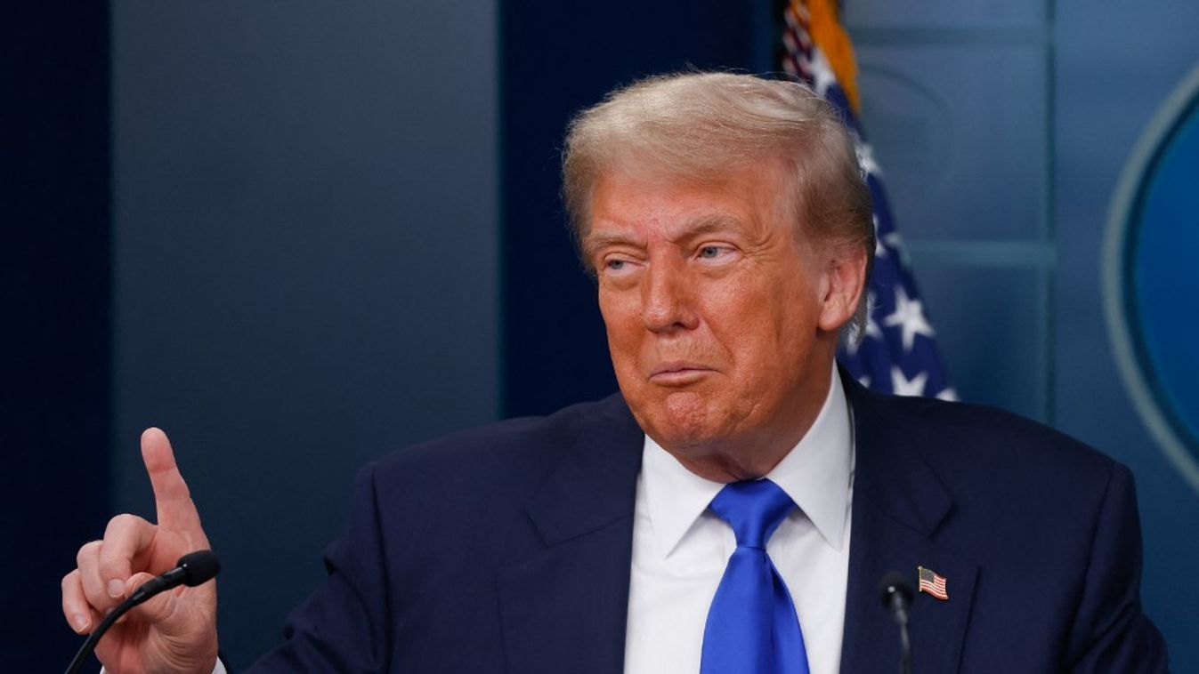 Donald Trump amerikai elnök (Fotó: AFP)