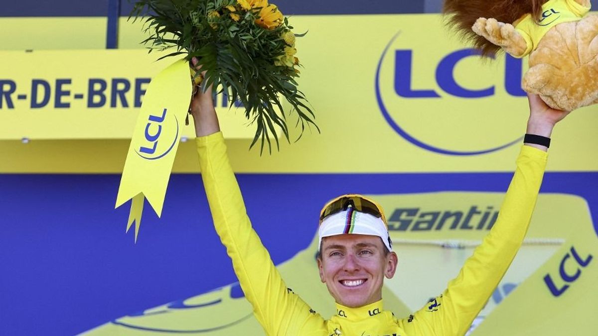 Újra Tadej Pogacar vezet a Tour de France-on