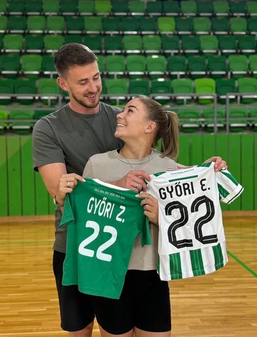 Győri-Lukács Viktória és Győri Mátyás. Jön a baba, mindjárt kettő. Győrben és a magyar válogatottnál is gondoskodni kell a jobbszélső pótlásáról