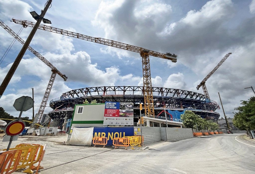 Jelenleg még alig lehet ráismerni a Barcelona stadionjára, a Camp Noura