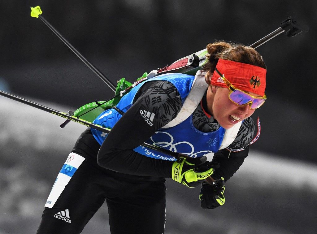 biatlon, hegymászás, Laura Dahlmeier, A biatlon olimpiai bajnoka, Laura Dahlmeier hegymászás közben szenvedett balesetet