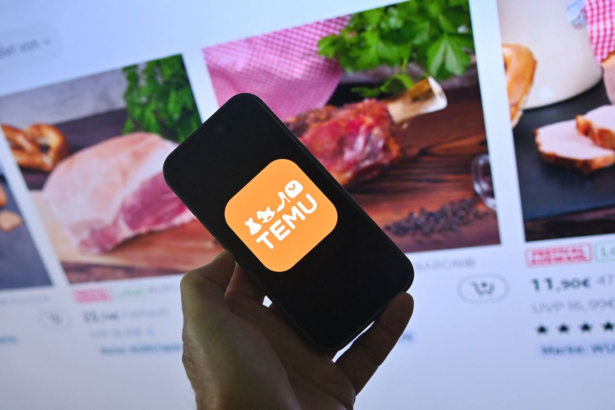 Topic photo: TEMU. Chinese low-cost platform: Temu wants to shake up the grocery market and also sell groceries from local suppliers. The online platform already offers meat and sausage products from a local supplier in Bavaria. (Photo by Frank Hoermann / SVEN SIMON / SVEN SIMON / dpa Picture-Alliance via AFP) e-kereskedelem