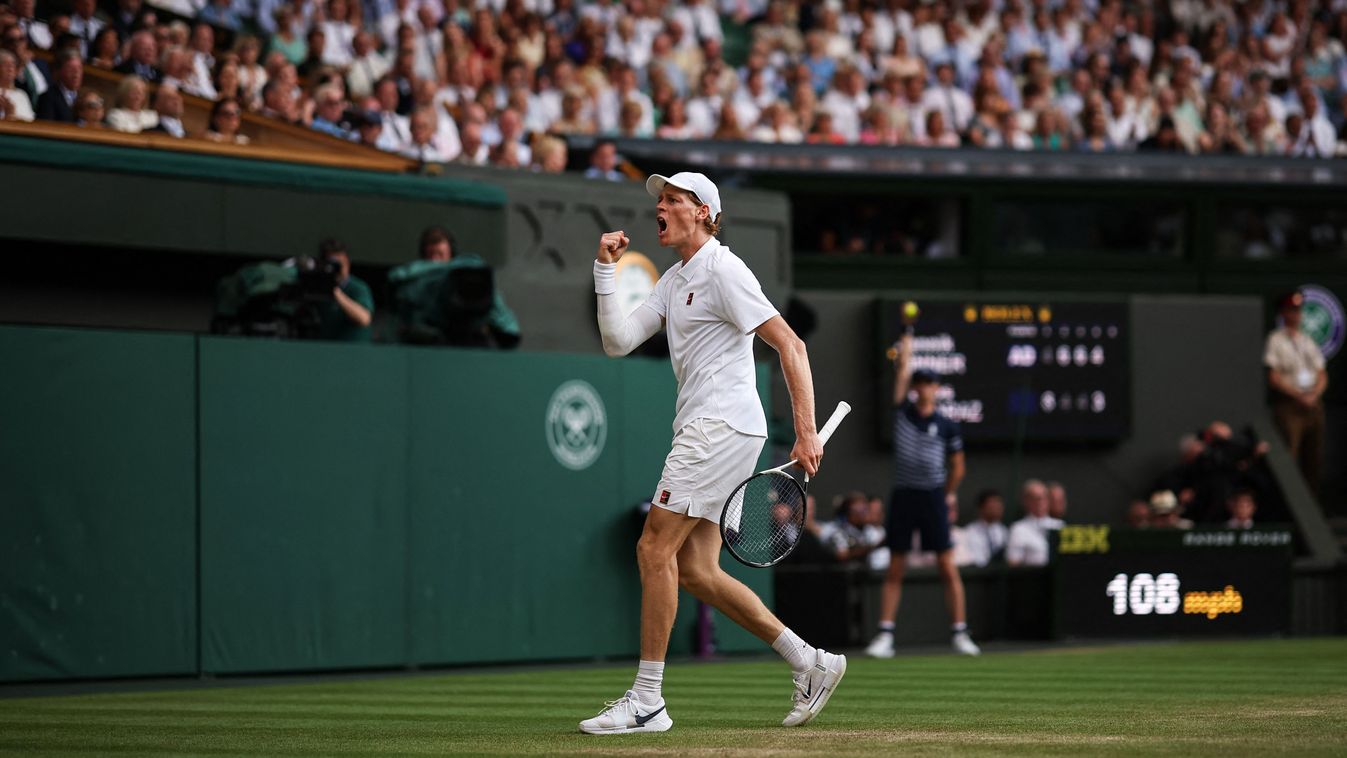 Jannik Sinner élete első wimbledoni bajnoki címét szerezte Alcaraz ellen