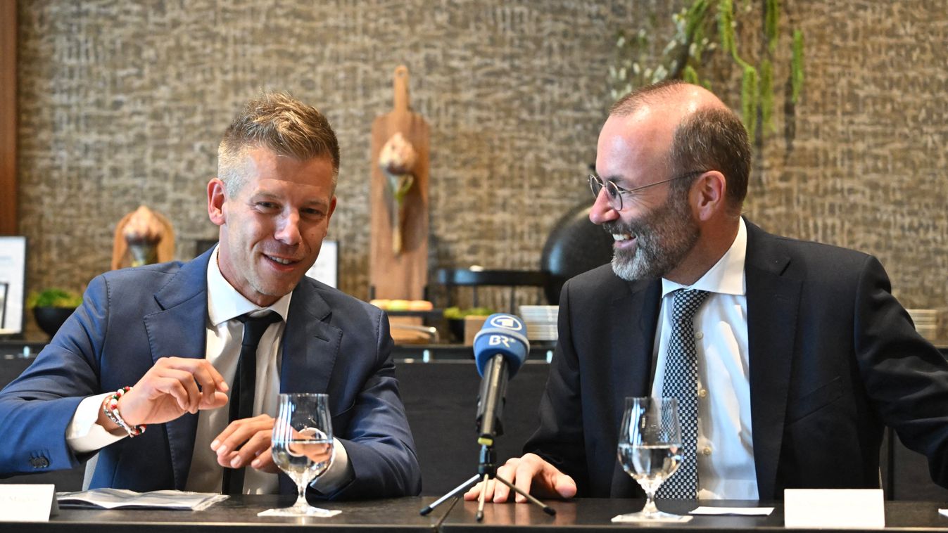 Magyar Péter a néppárti vezér Manfred Weber embere