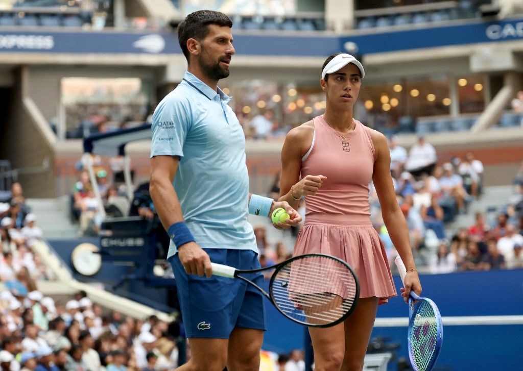 Novak Djokovics és Olga Danilovics csalódásként élte meg a korai búcsút a US Open vegyes páros versenyén