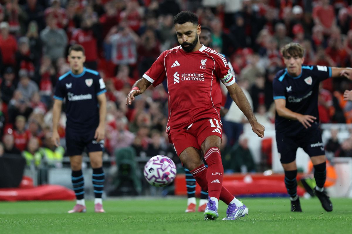 Mohamed Szalah a Liverpool utolsó felkészülési mérkőzésén büntetőt rontott
