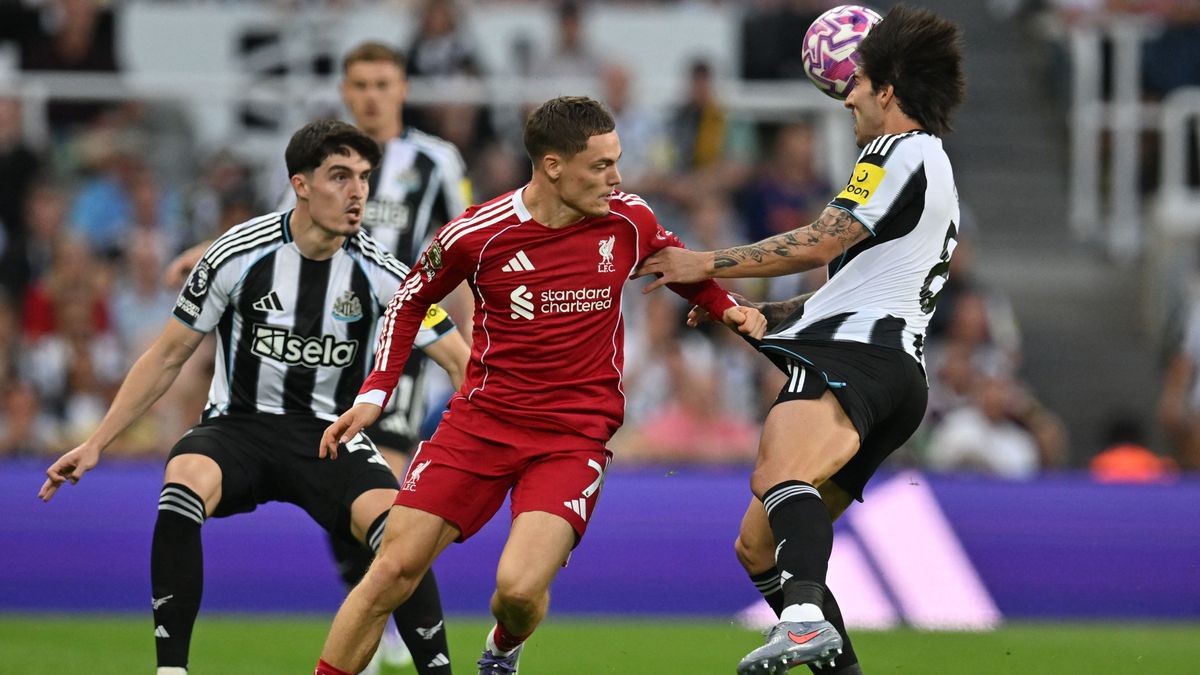 Florian Wirtz egyelőre még nem találja a helyét a Liverpoolban.