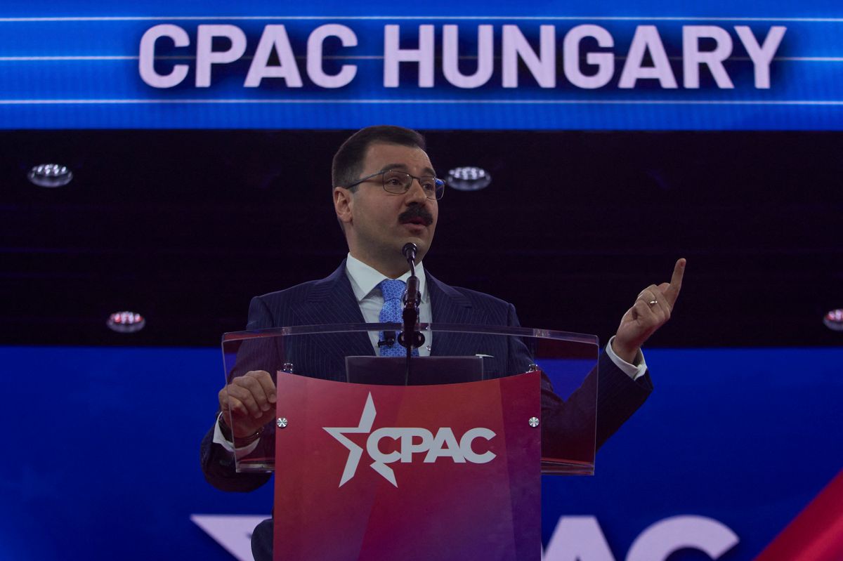 Szánthó Miklós a CPAC-en 