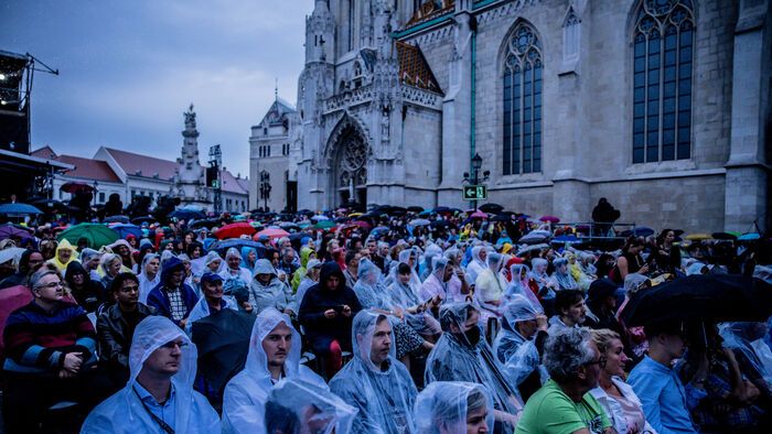 Mandoki koncert Budai Vár
