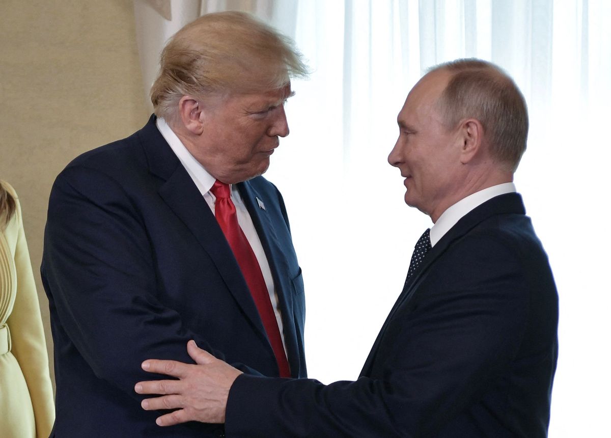 Donald Trump és Vlagyimir Putyin