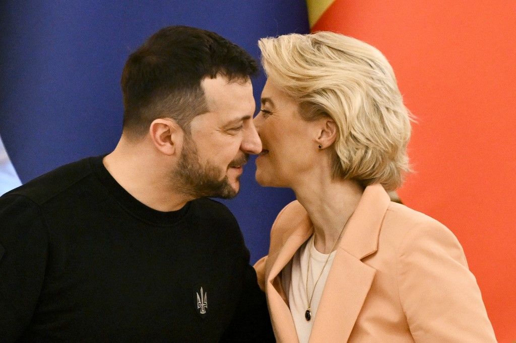 Nem mindenki számára fontos Ukrajna békéje (Fotó: AFP)