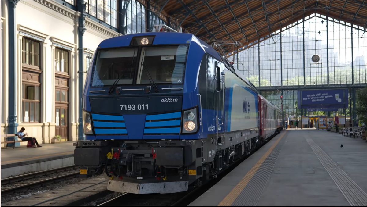 MÁV, Siemens Vectron, vonat