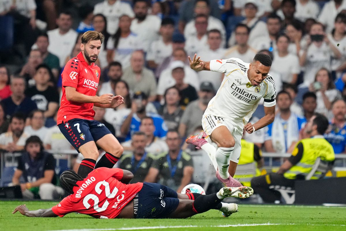 A Real Madrid megküzdött az Osasunával a La Liga 1.fordulójában.