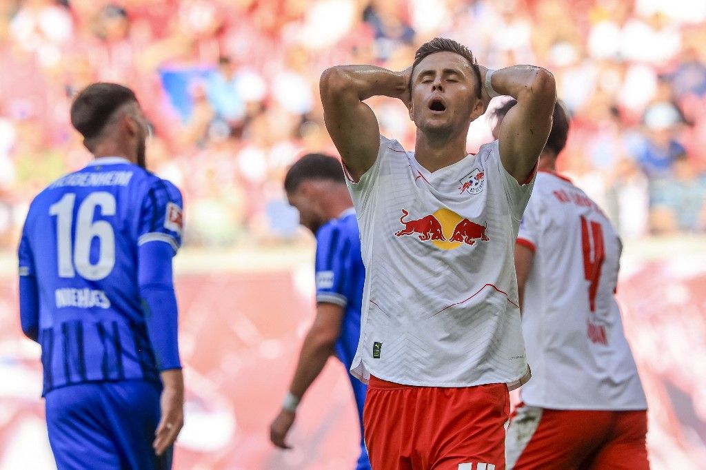 Christoph Baumgartner is jól tudta, hogy Gulácsi Péter és Willi Orbán játékára szombaton is számító RB Leipzig nem kezdte jól a német bajnokságot