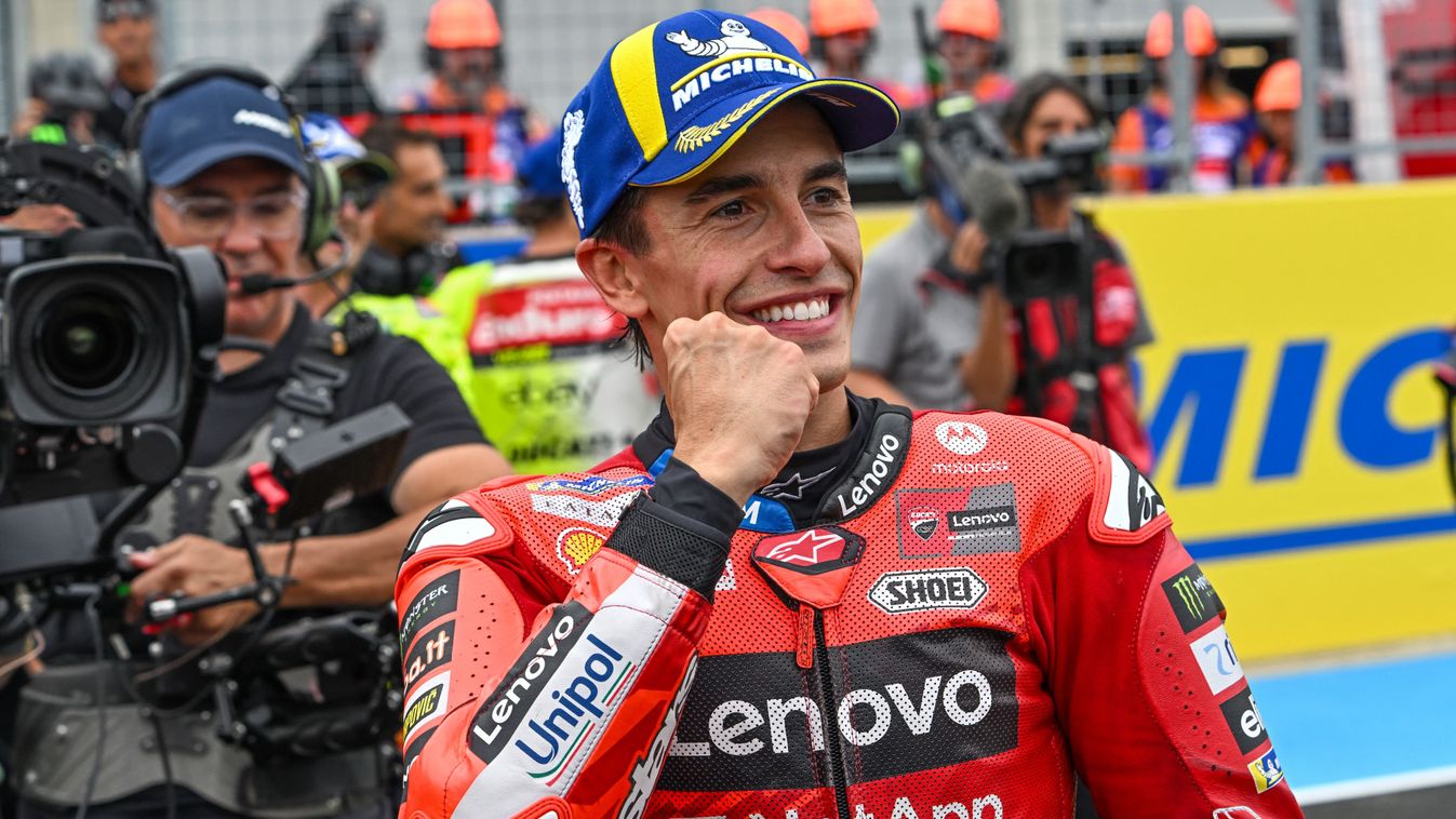 A Ducati Lenovo pilótája, Marc Márquez nyerte a Magyar Nagydíjat.