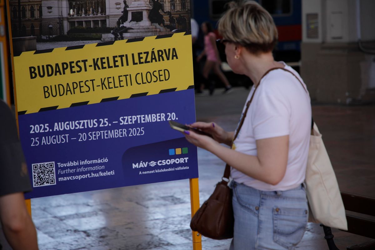 Augusztus 25-től négy hétre bezár a Keleti pályaudvar (Fotó: Vémi Zoltán)