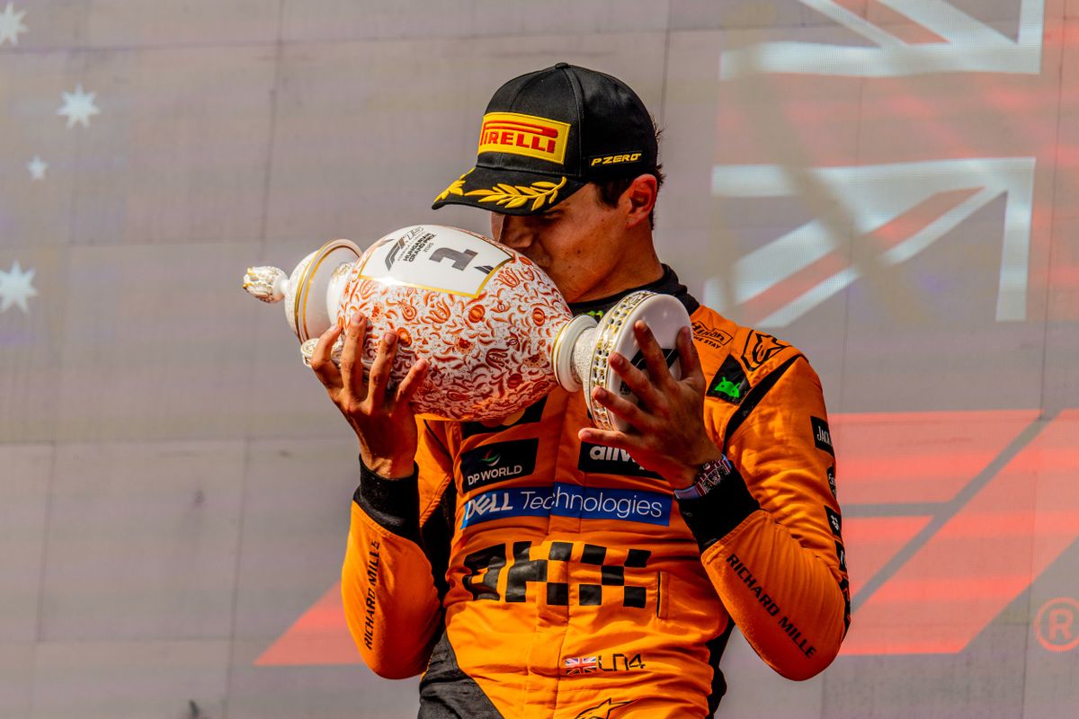 Vasárnap Lando Norris ünnepelhetett a Hungaroring dobogójának tetején