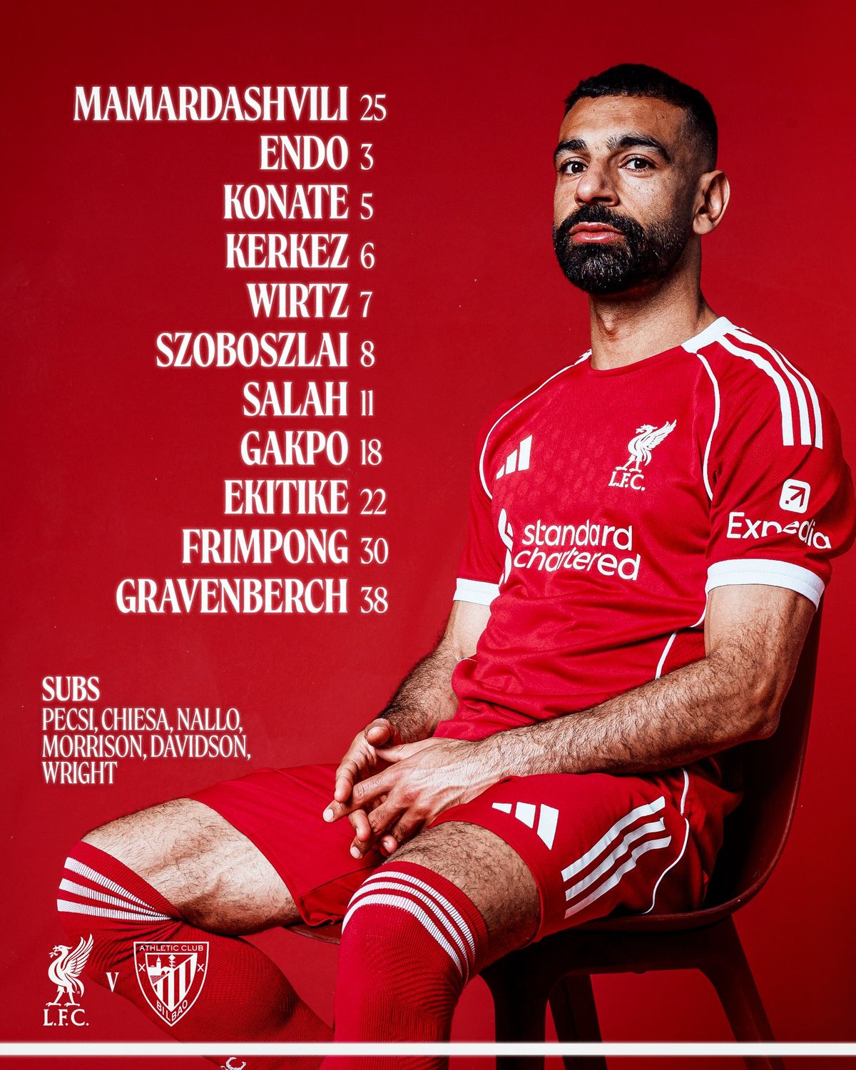 Így állt fel a Liverpool a második hétfői meccsen