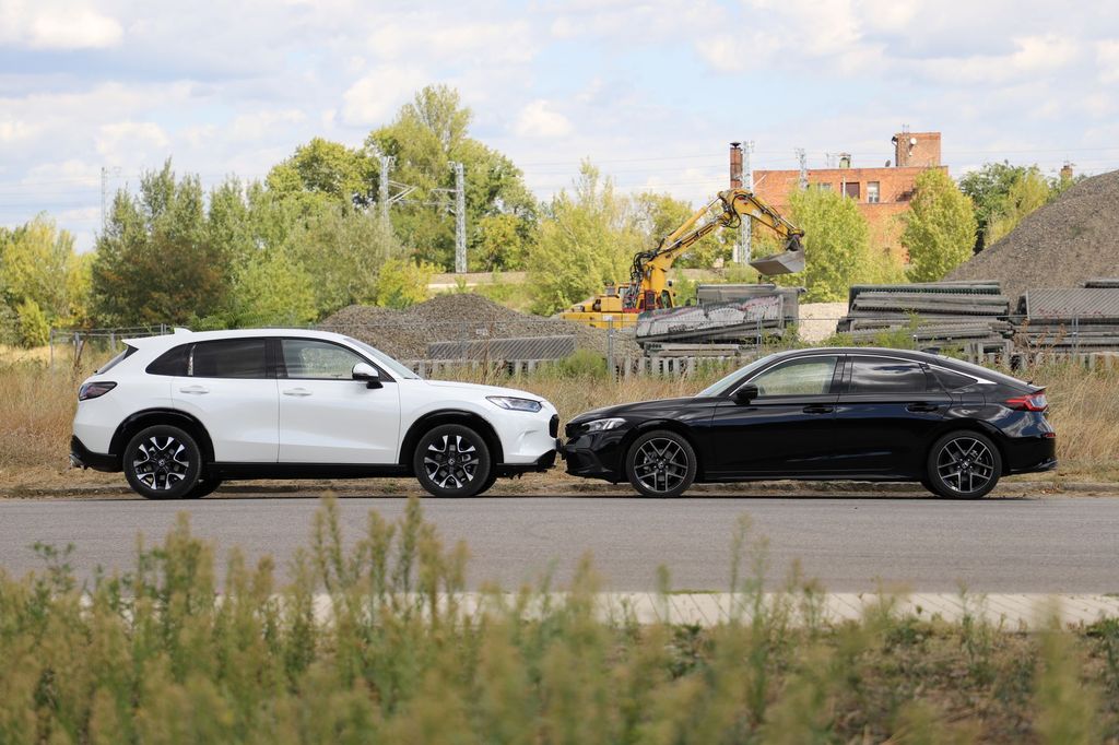 Honda Civic e:HEV - Honda ZR-V e:HEV összehasonlítás