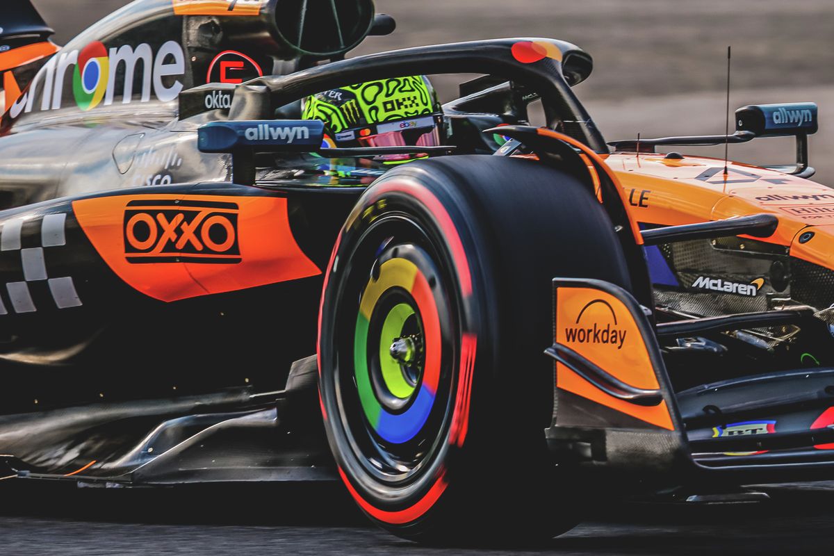 Lando Norris volt pénteken a Hungaroring ura, Verstappen a harmadik hellyel is boldog lenne