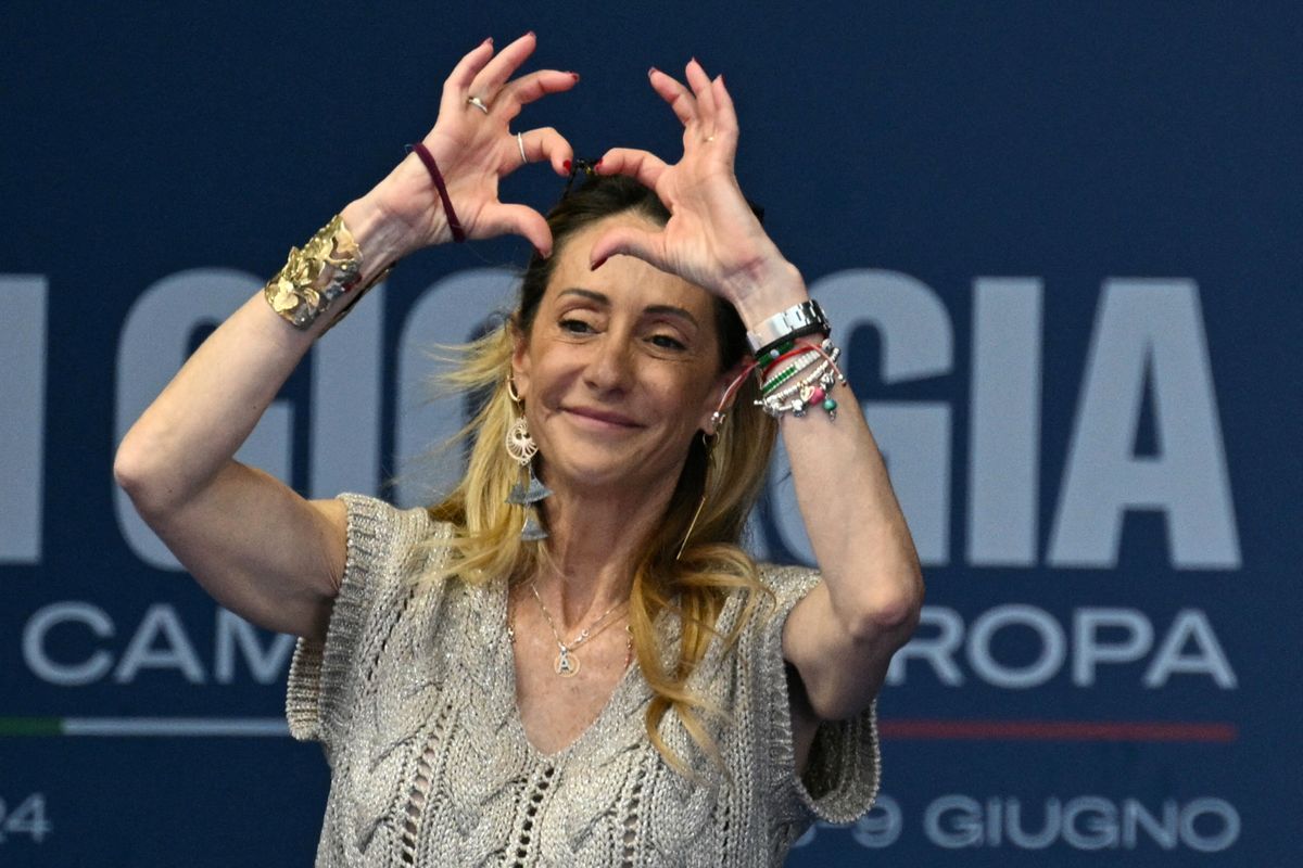 A pornóoldal ellen panaszt tett Giorgia Meloni testvére, Arianna Meloni is