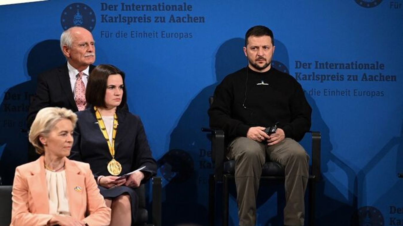 Zelensky’s Ukraine, Von der Leyen’s favorite (Photo: AFP)