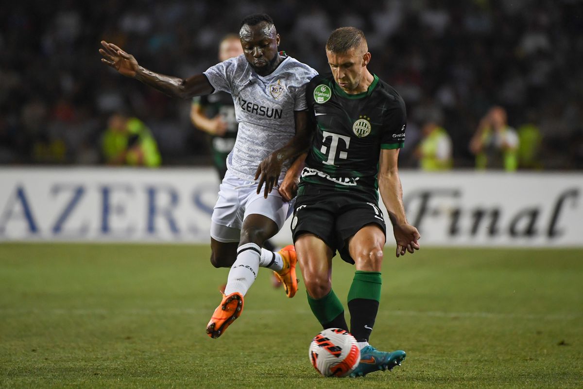 QARABAG 20220803 Labdarúgás Bajnoko Ligája BL selejtező Ferencváros FTC   QARABAG  Fotó Fradi.hu  Eldar Civic