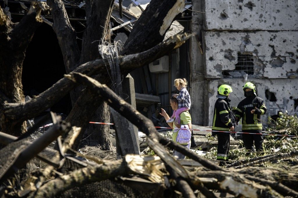 Von der Leyen Trumpnak panaszkodott a Kijevet ért támadás után (Illusztráció, forrás: NurPhoto via AFP)