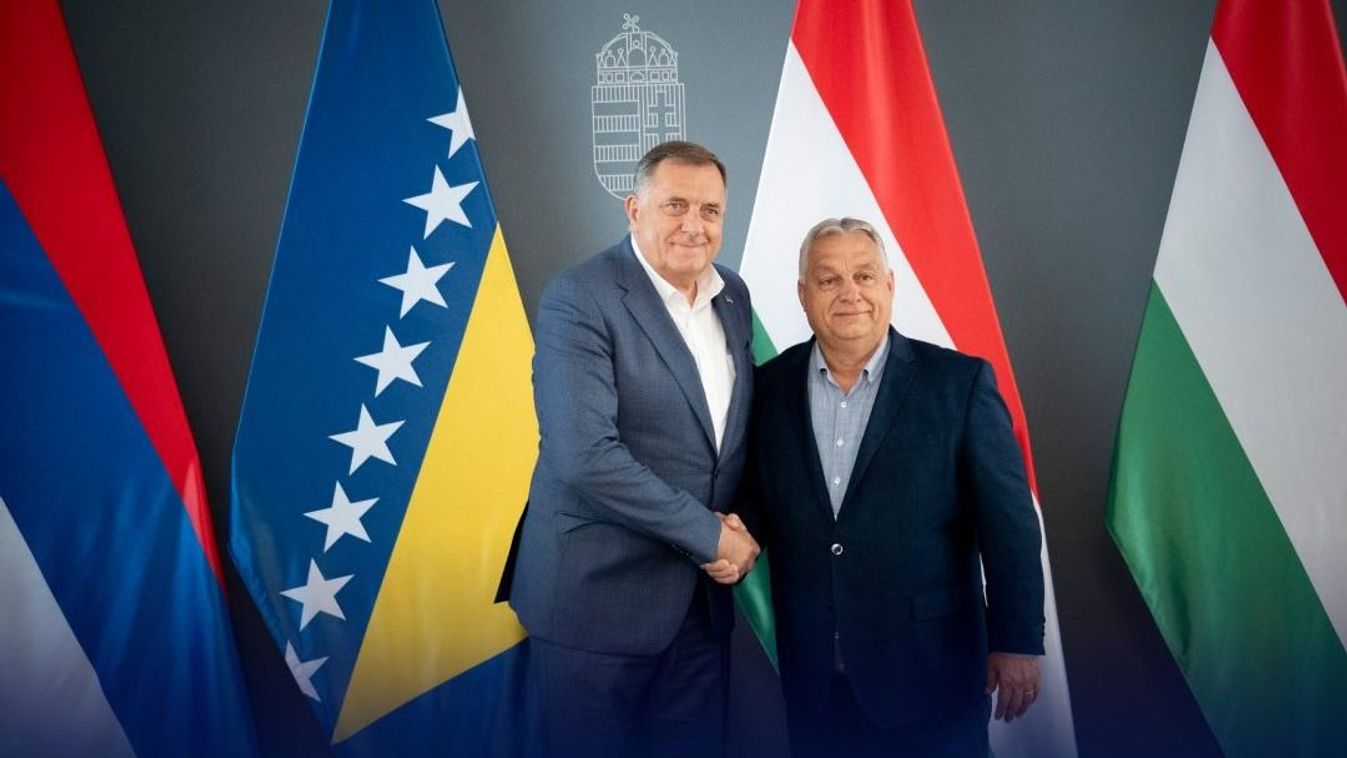 Orbán Viktor Milorad Dodikot fogadta Kép