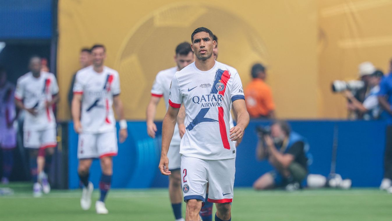 Asraf Hakimi, a PSG sztárja