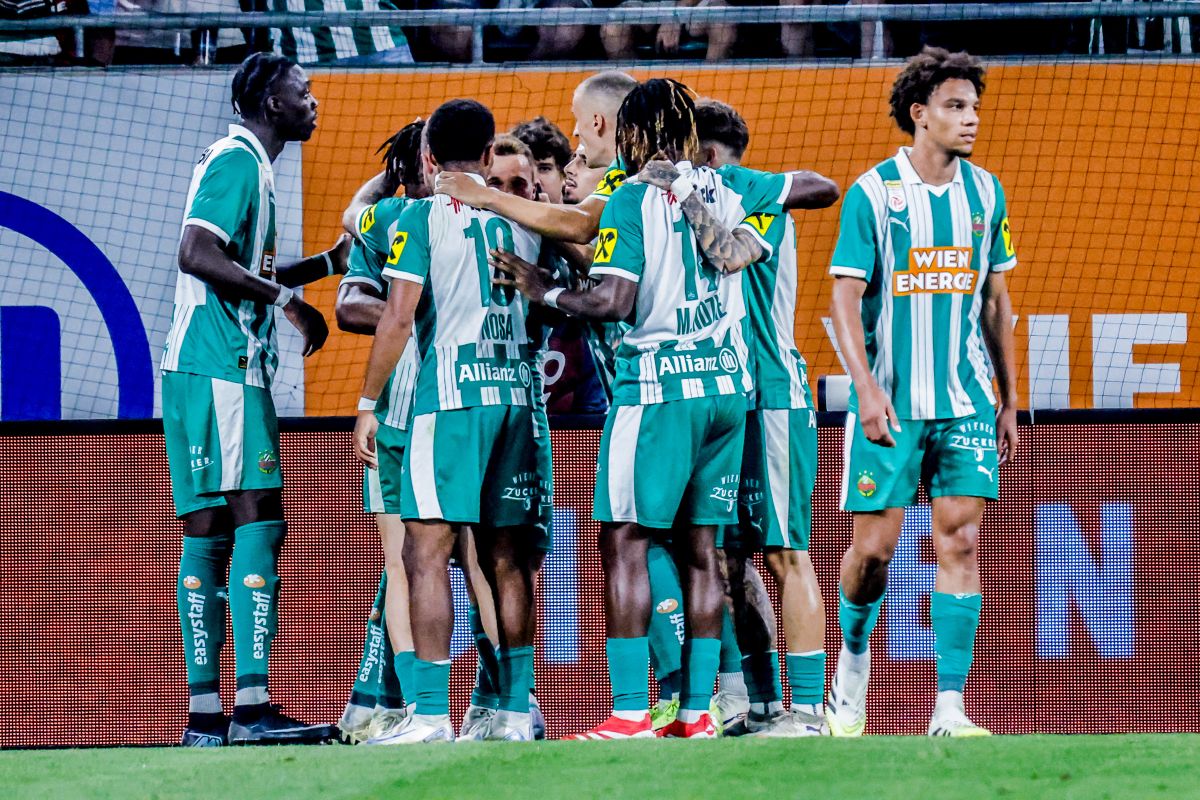 A Rapid Wien vendéglátóként győzte le az ETO FC-t, ezzel ott lesz a Konferencialiga őszi szakaszában is