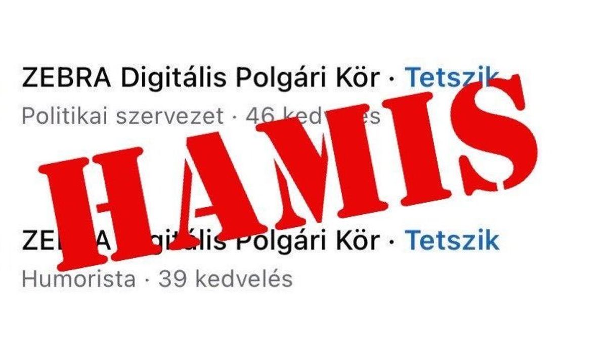 Máris hamisítják a ZEBRA Digitális Polgári Kört