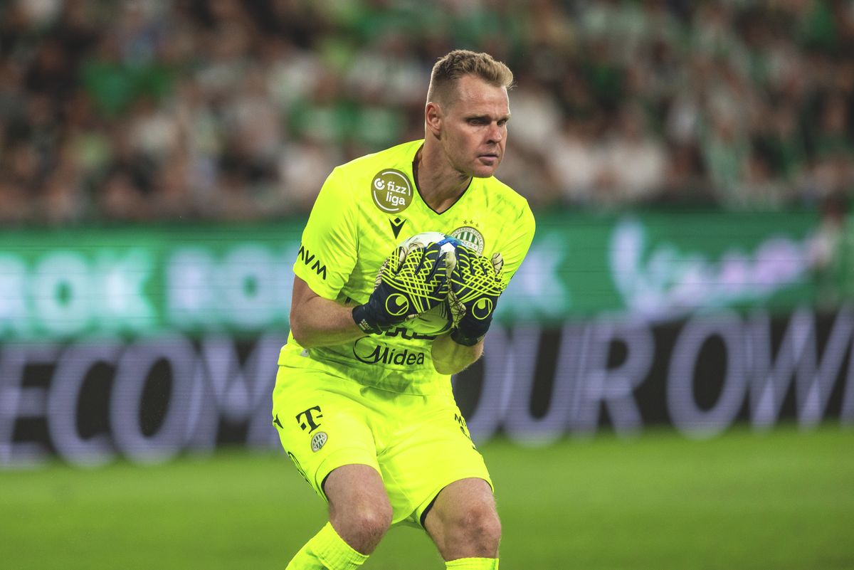Dibusz Dénes alig találkozott a labdával a Ludogorec és a Ferencváros első meccsén