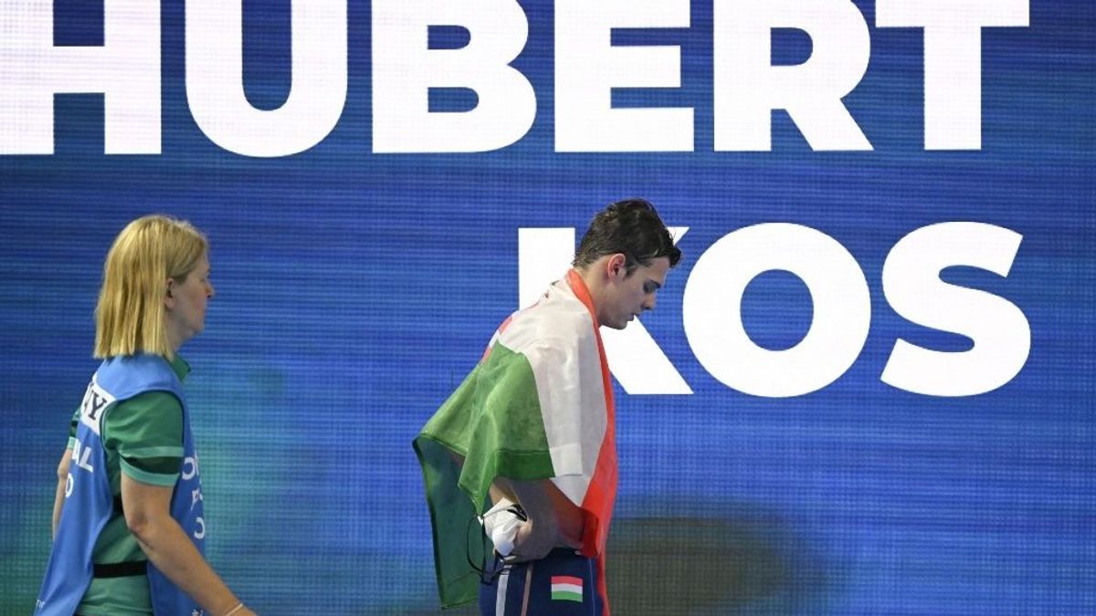 Kós Hubert rosszul lett a vb-győzelme után, a magyar zászlóját sajnálja