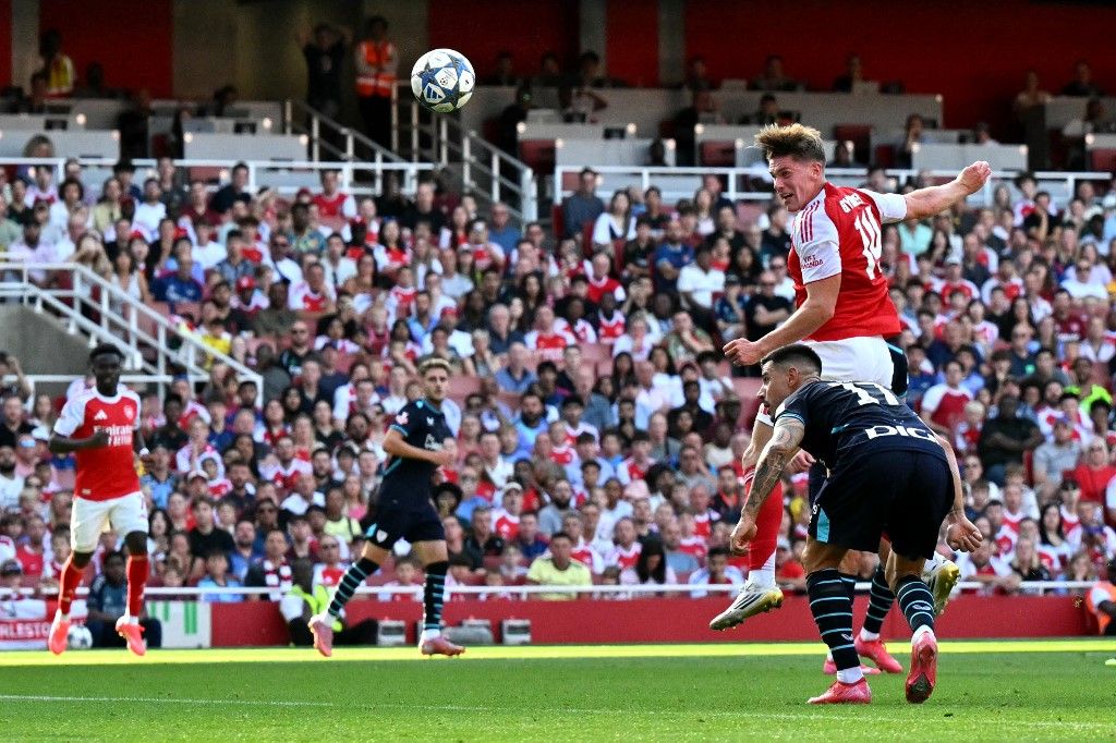 Gyökeres Viktor fejesből volt eredményes az Arsenal utolsó felkészülési mérkőzésén