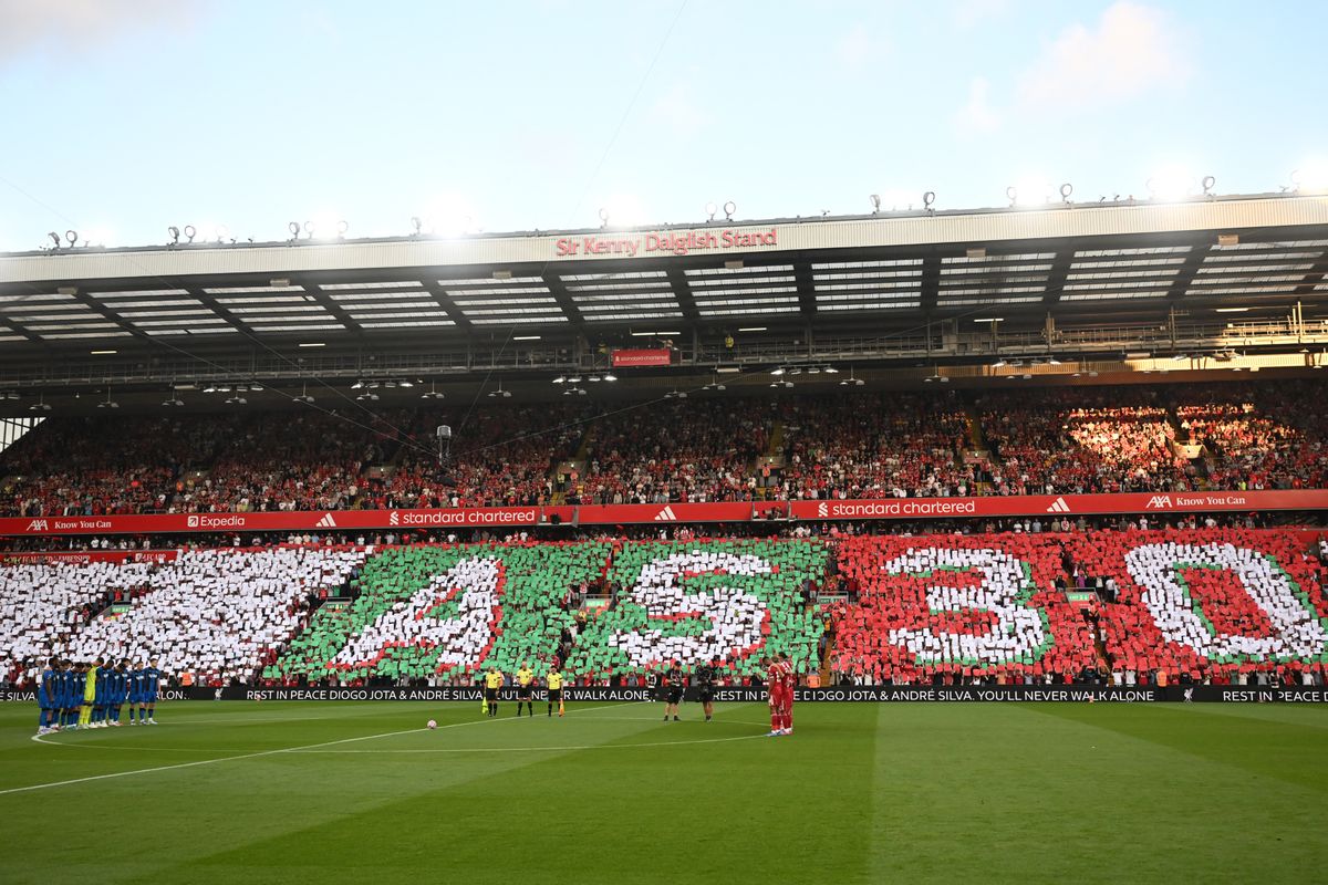 A Liverpool-Bournemouth bajnoki előtt Diogo Jotára és André Silvára emlékeztek meg