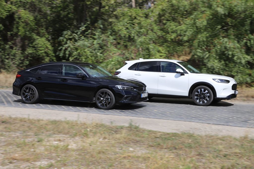 Honda Civic e:HEV - Honda ZR-V e:HEV összehasonlítás