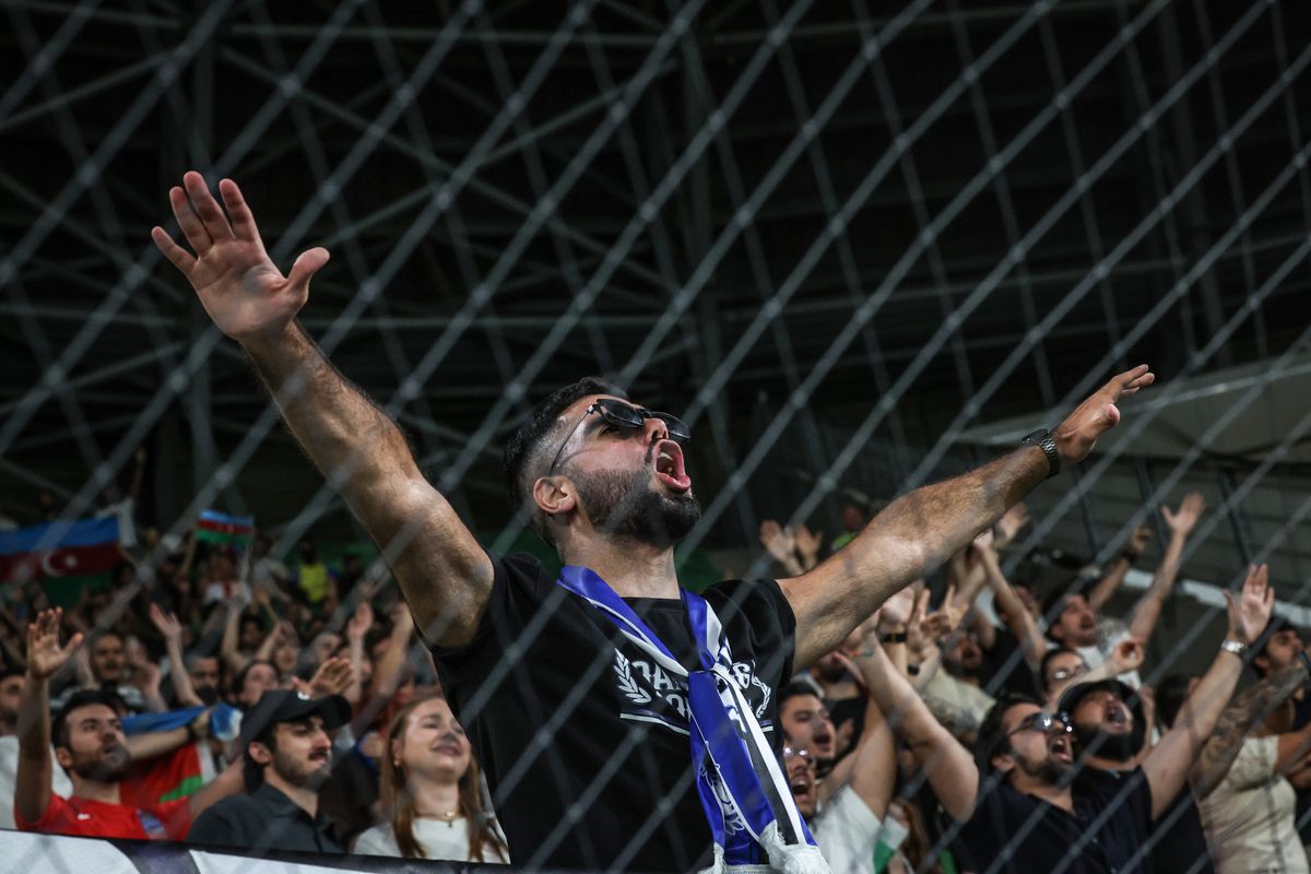 A Qarabag-szurkolók öröme nem véletlen 