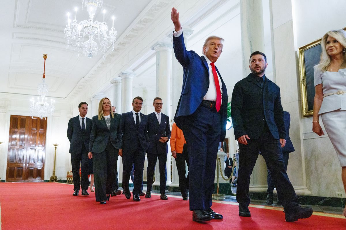 Trump a Fehér Házban Zelenszkijjel – az amerikai elnök Putyint is tájékoztatta arról, miről tárgyalt ukrán kollégájával