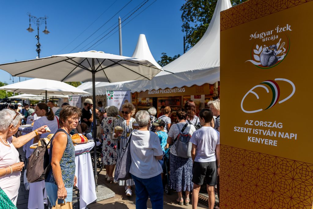 Augusztus 20. Magyar Ízek Utcája Szent István-napi program