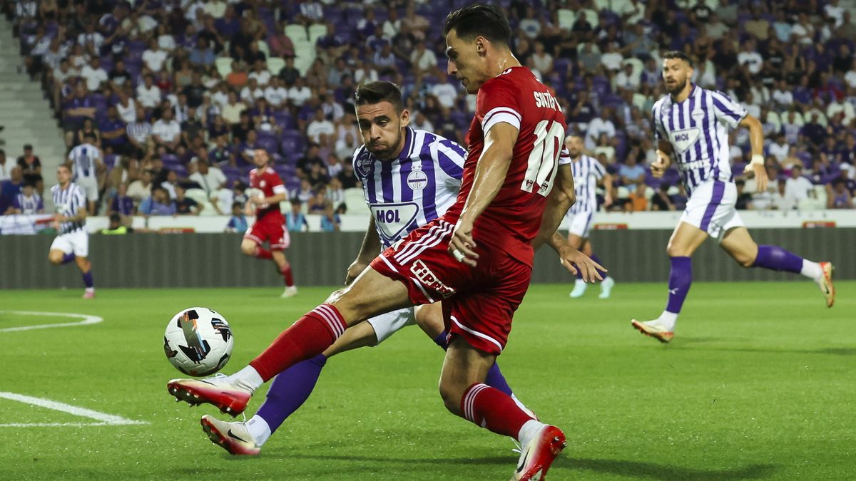 Az Újpest a Kisvárdát fogadta a Megyeri úton péntek este
