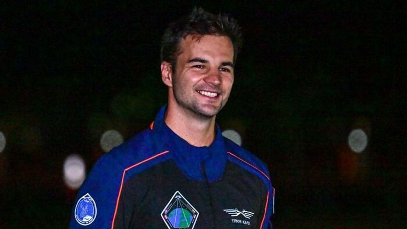 Hungarian astronaut Tibor Kapu (Photo: AFP)