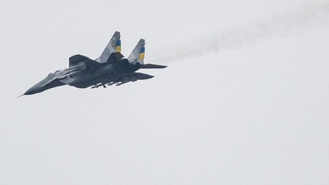 MIG-29-es ukrán vadászrepülő