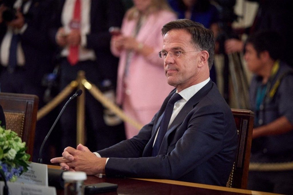 Trump és Mark Rutte szerint sincs napirenden az ukrán NATO-csatlakozás