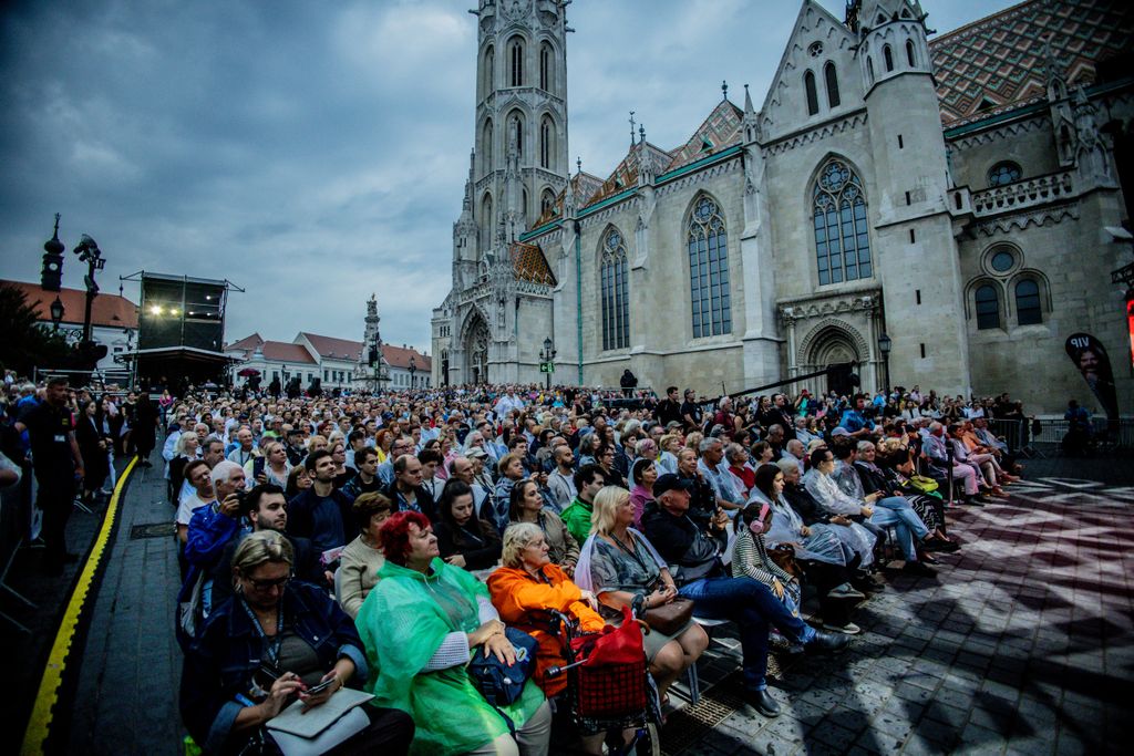 Mandoki koncert Budai Vár