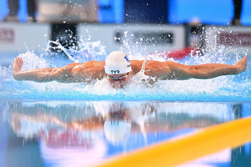 Maxime Grousset megdöntötte Milák Kristóf Európa-csúcsát 100 pillangón az úszó-vb-n