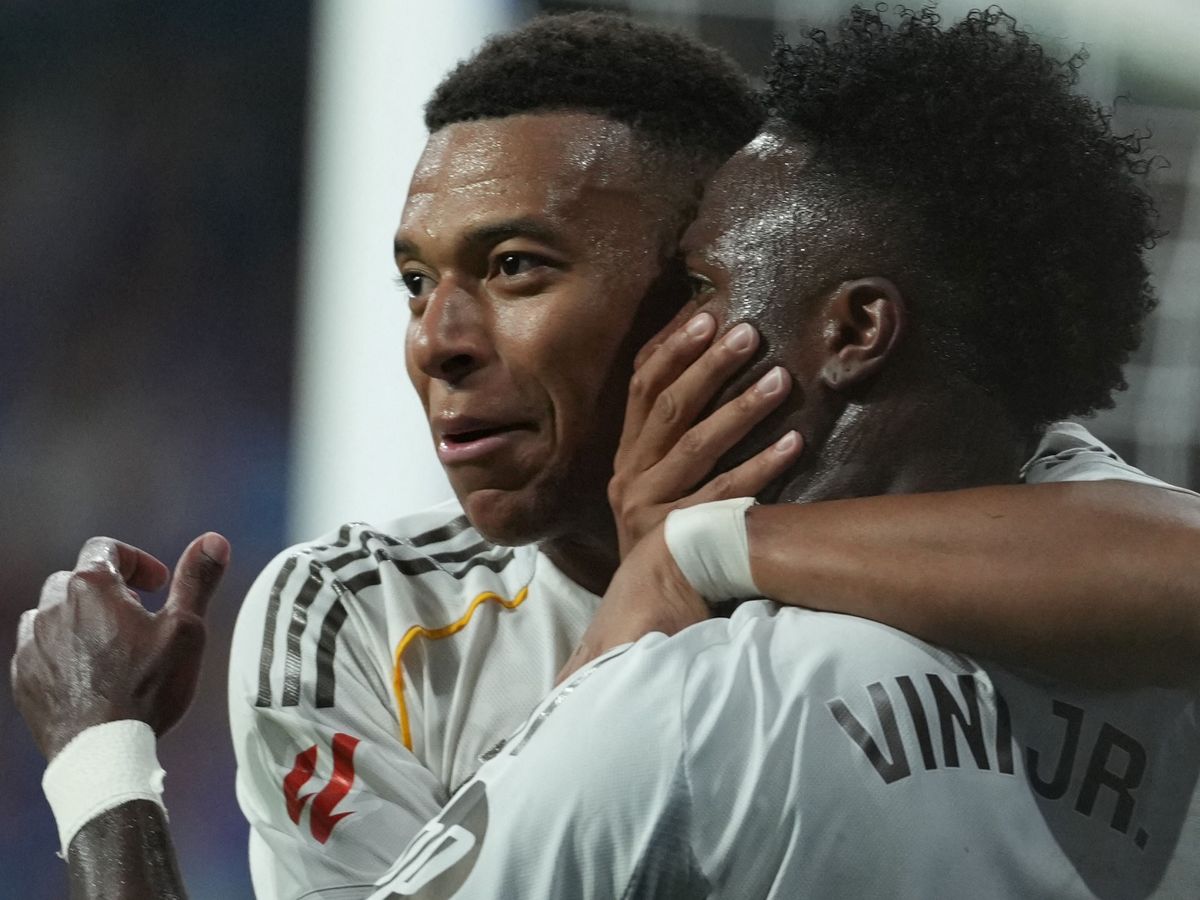 Kylian Mbappé befogta Vinícius Júnior száját a Real Madrid braziljának reklamálása után