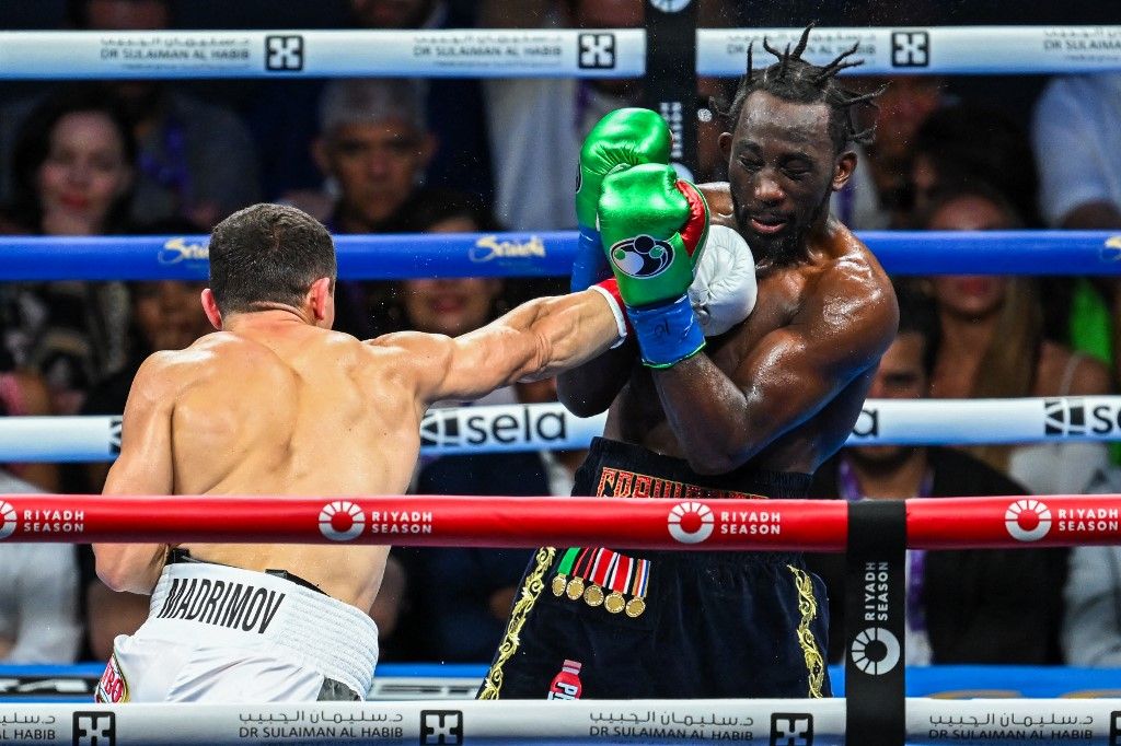 A bokszoló Terence Crawford (jobbra) már négy súlycsoportban szerzett vb-címet, kettőben már vitathatatlan bajnok is volt